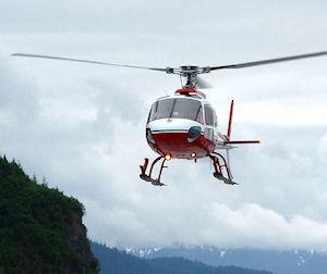 Above and Beyond Helicopter-Landing on the Glacier